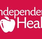 Independent Health logo with apple graphic.